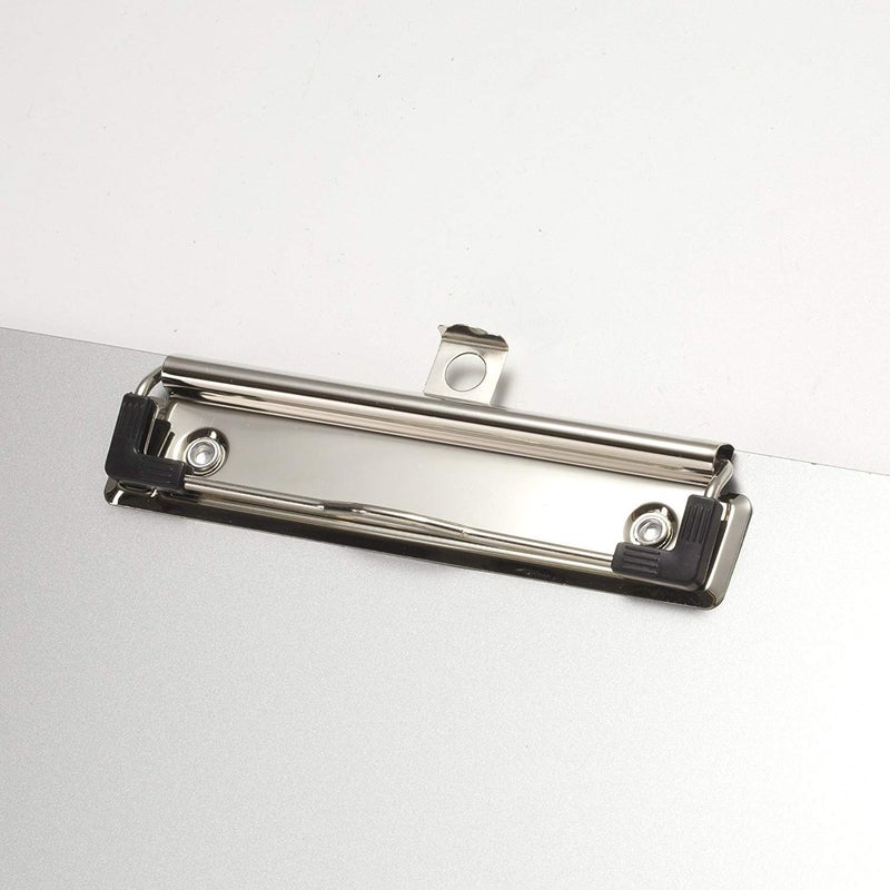 Officemate Aluminum Coated Plastic Clipboard, Landscape Size, 11 x 8.5, Low Profile Clip, Silver (83028) - Image 2